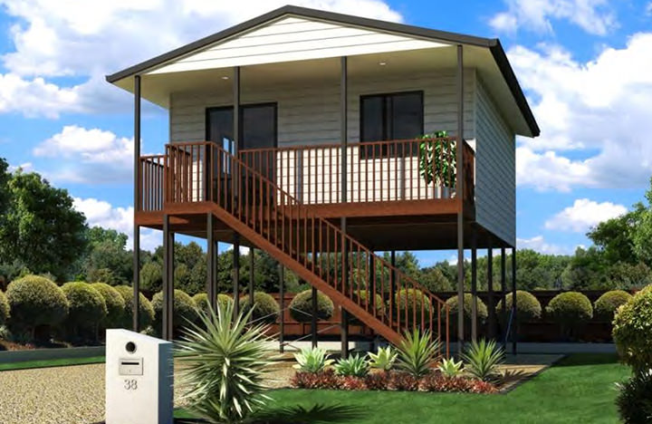 Ideal Cottage on Stilt or slab from $45K