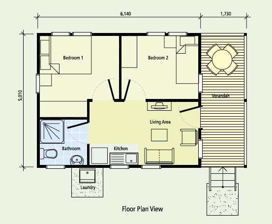 No 11 Floor Plan 50/15m2